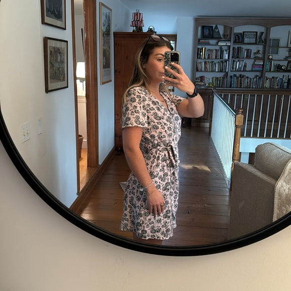 Jcrew wrap dress - Picture 3 of 5